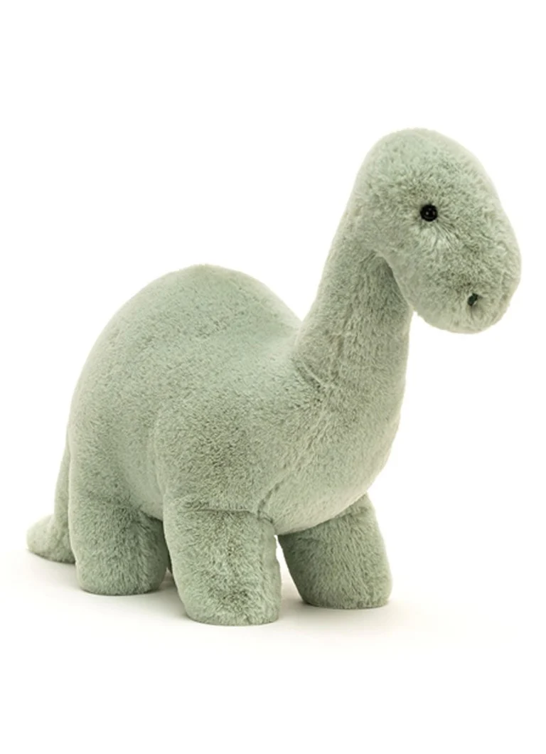 Jellycat Fossilly Brontosaurus mīkstā rotaļlieta 26 cm