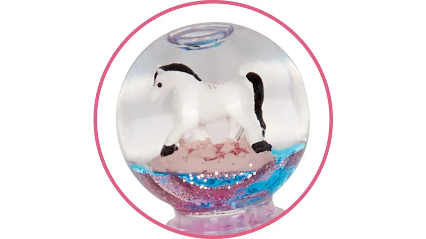 Die Spiegelburg - Glitzerkugel-Stift - Pferdefreunde, sortiert, 1 Stück