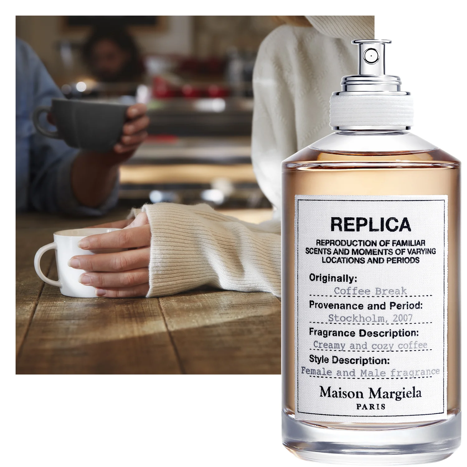 Replika Coffee Break - Eau de Toilette Unisex, Eau de Toilette
