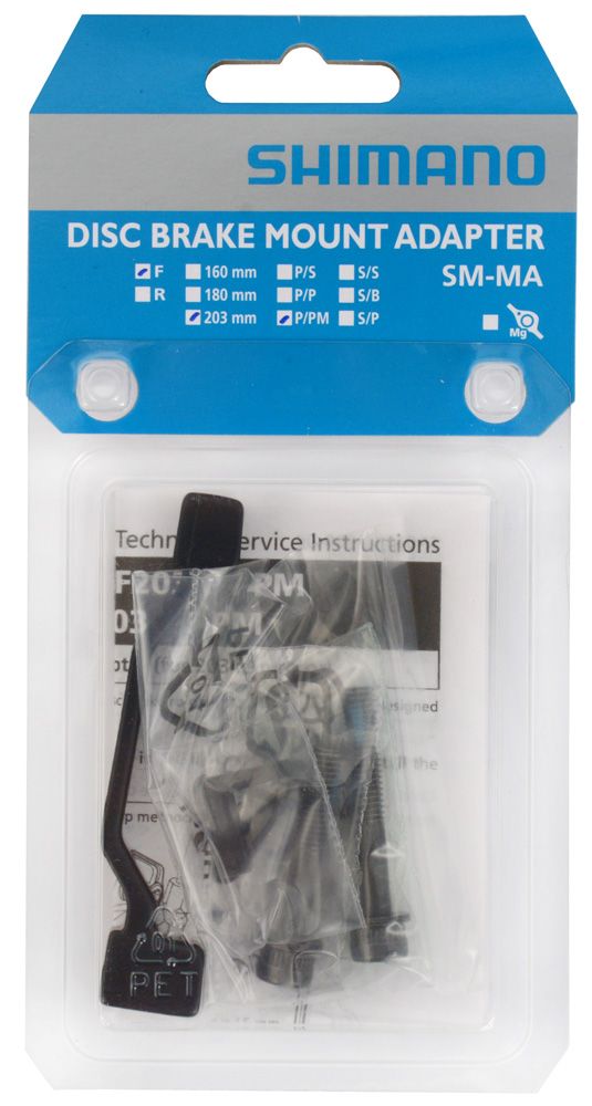 Shimano SM-MA-F203P/PM Adapter für 203mm Bremsscheibe kaufen | Bike-Discount
