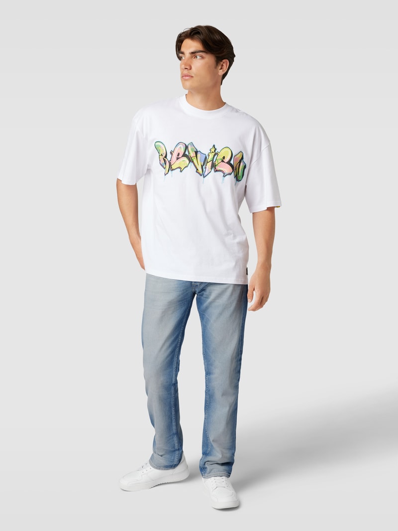 Jeans im 5-Pocket-Design Modell 'GROVER' in hellblau