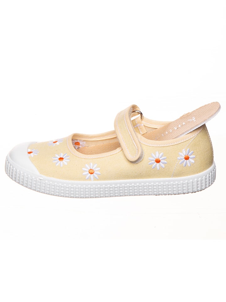 kmins Spangenballerinas in Gelb günstig kaufen