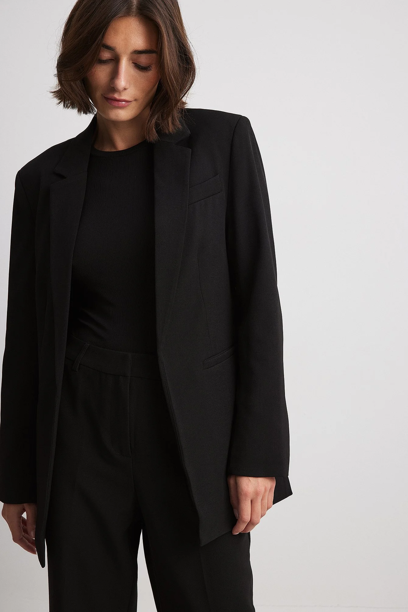 Klassischer offener Blazer
