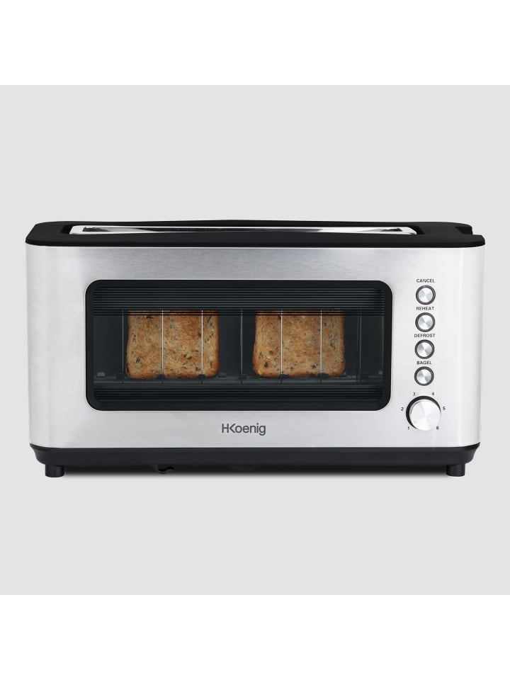 HKoenig Toaster VIEW7 in Silber günstig kaufen onesize