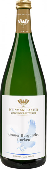 2022 Grauer Burgunder trocken 1,0 L - Weinmanufaktur Gengenbach
