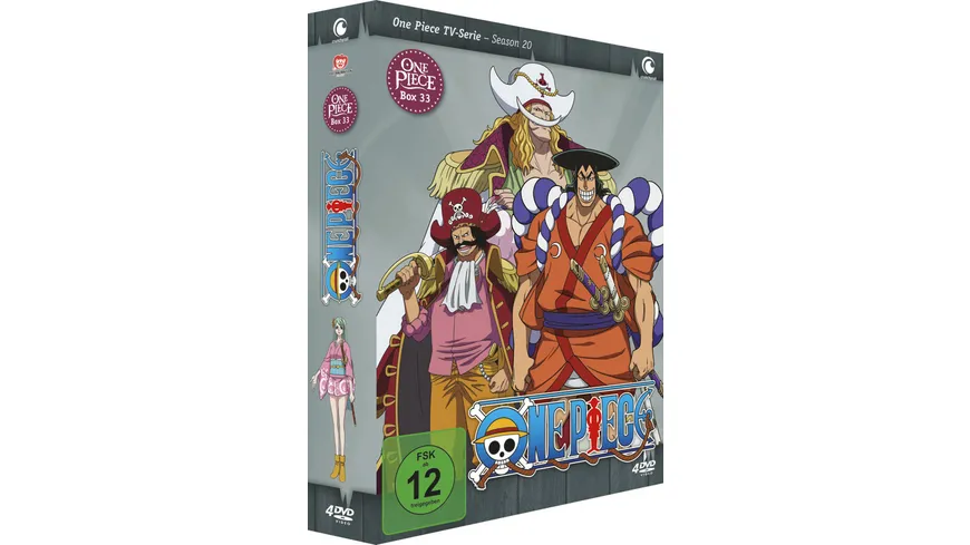One Piece - Die TV-Serie - 20. Staffel - Box 33  [4 DVDs]