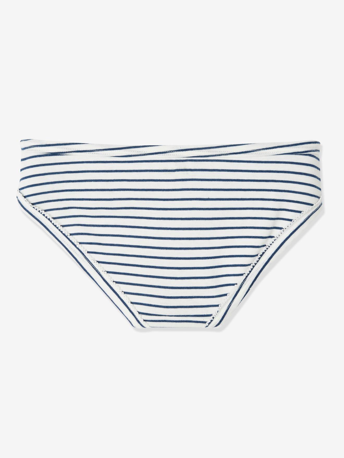Vertbaudet 5er-Pack Mädchen Slips Oeko-Tex - pack wollweiß