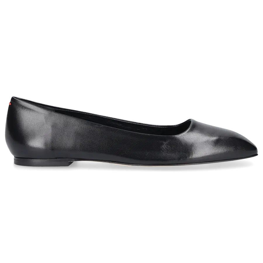 Aeyde - Ballerinas IDA Kalbsleder - schwarz