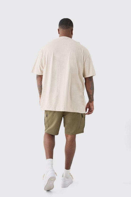Plus T-Shirt mit Official-Print