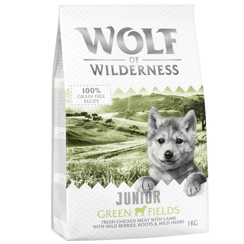 Wolf of Wilderness Junior - 'Green Fields' - Lamm