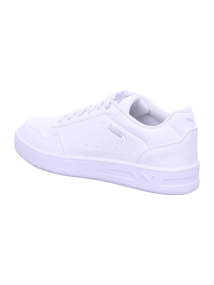Puma Damen- Schnürschuhe Court Classy,PUMA WHITE-PUMA S in Weiß günstig kaufen