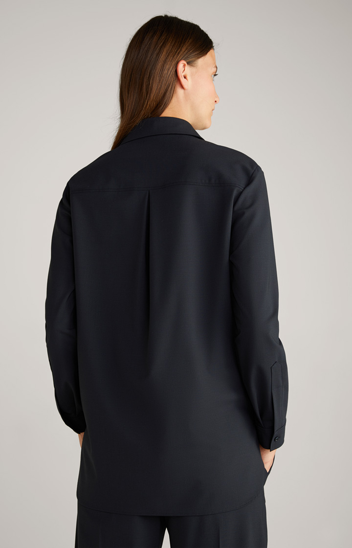 Hemdbluse in Navy