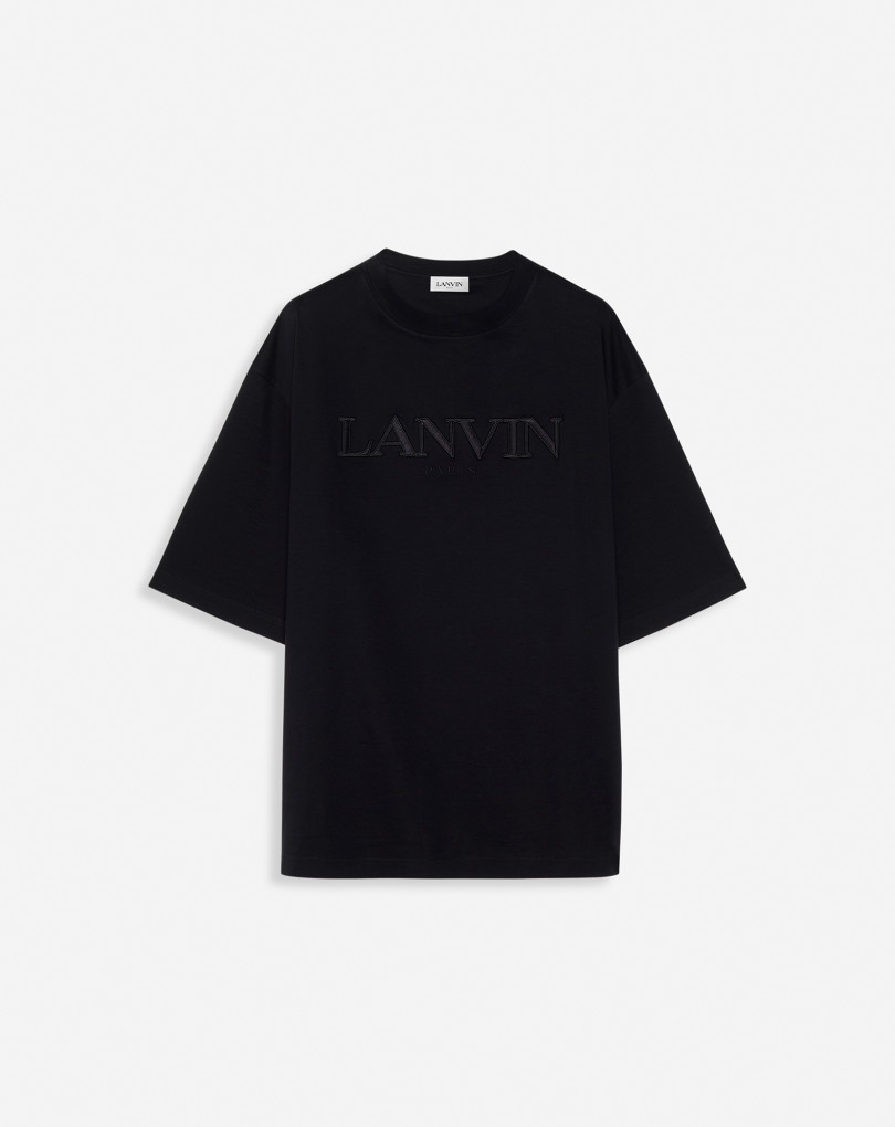 T-SHIRT OVERSIZE BRODÉ LANVIN PARIS