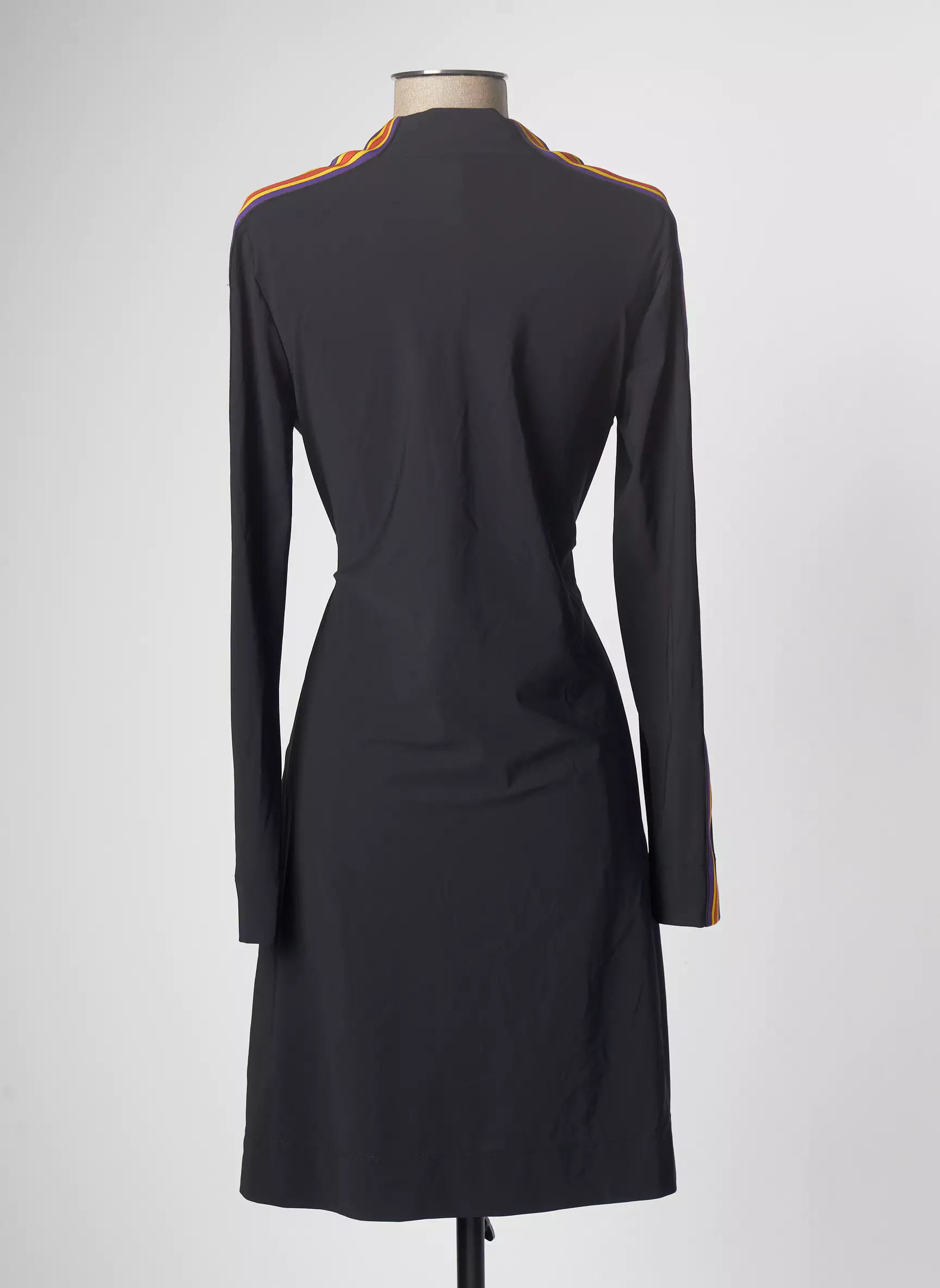 Indies Robes Mi Longues Femme couleur noir