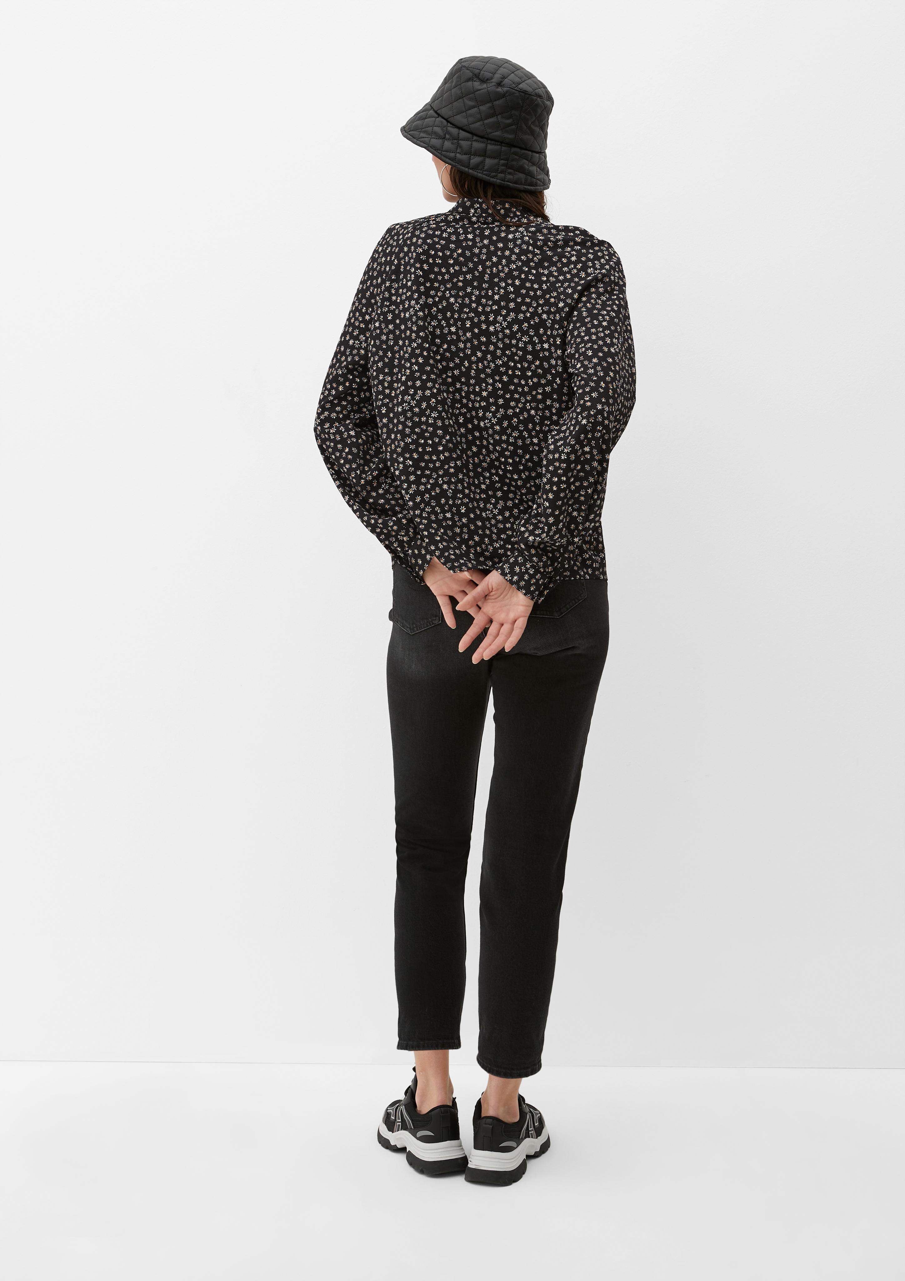 Bluse in Crêpe-Struktur  2126730-99A3