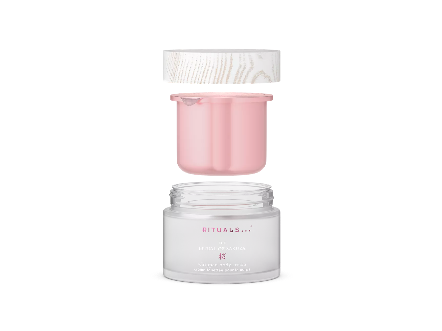 Recharge de crème pour le corps The Ritual of Sakura 220 ml