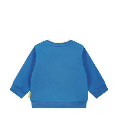 Sweatshirt, mittelblau für Jungs