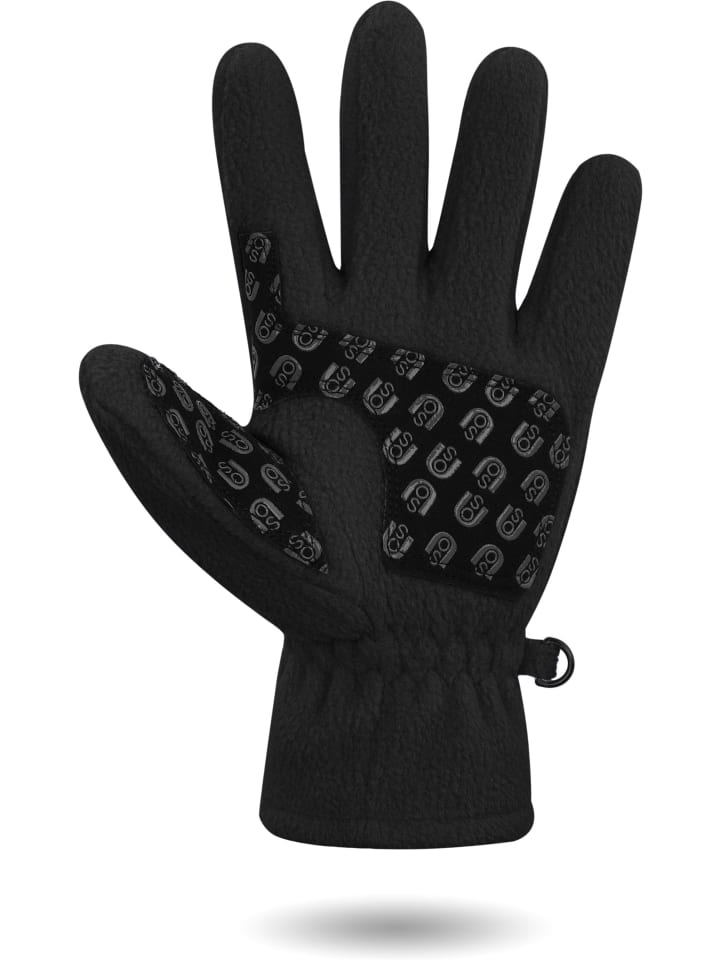 Normani Outdoor Sports Kinder Fleecehandschuhe Mississauga in Schwarz günstig kaufen