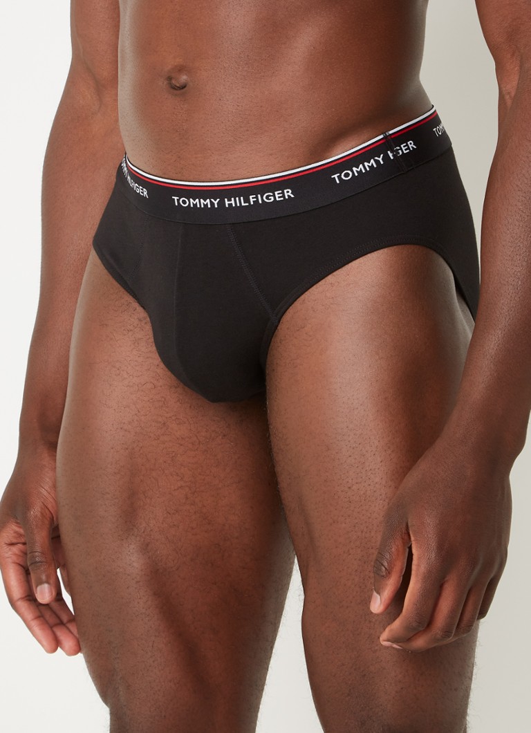 Lot de 3 slips Tommy Hilfiger avec bande logotée