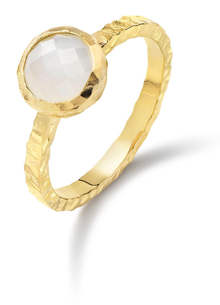 Inel placat cu aur Casa Jewelry Amalfi, mărimea 54