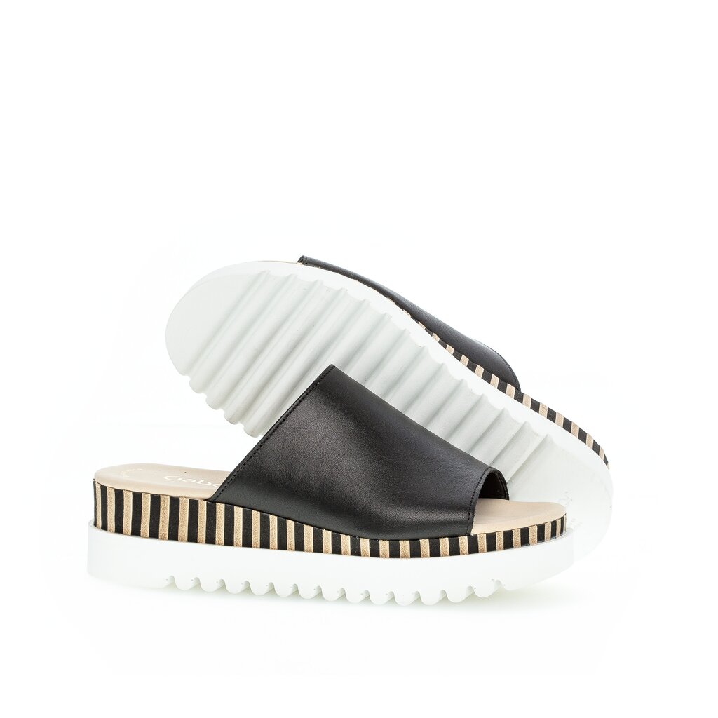 Gabor fashion Pantolette schwarz