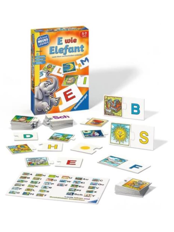 Ravensburger Brettspiel E wie Elefant, 5-7 Jahre günstig kaufen onesize