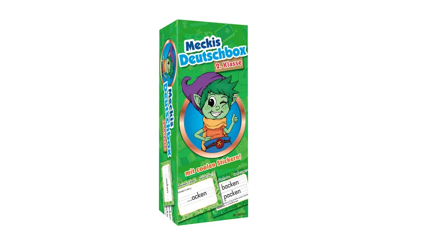 ademo Karteikarten Meckis Deutschbox 2. Klasse