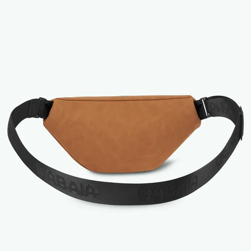 Large camel-colored Moscow fanny pack