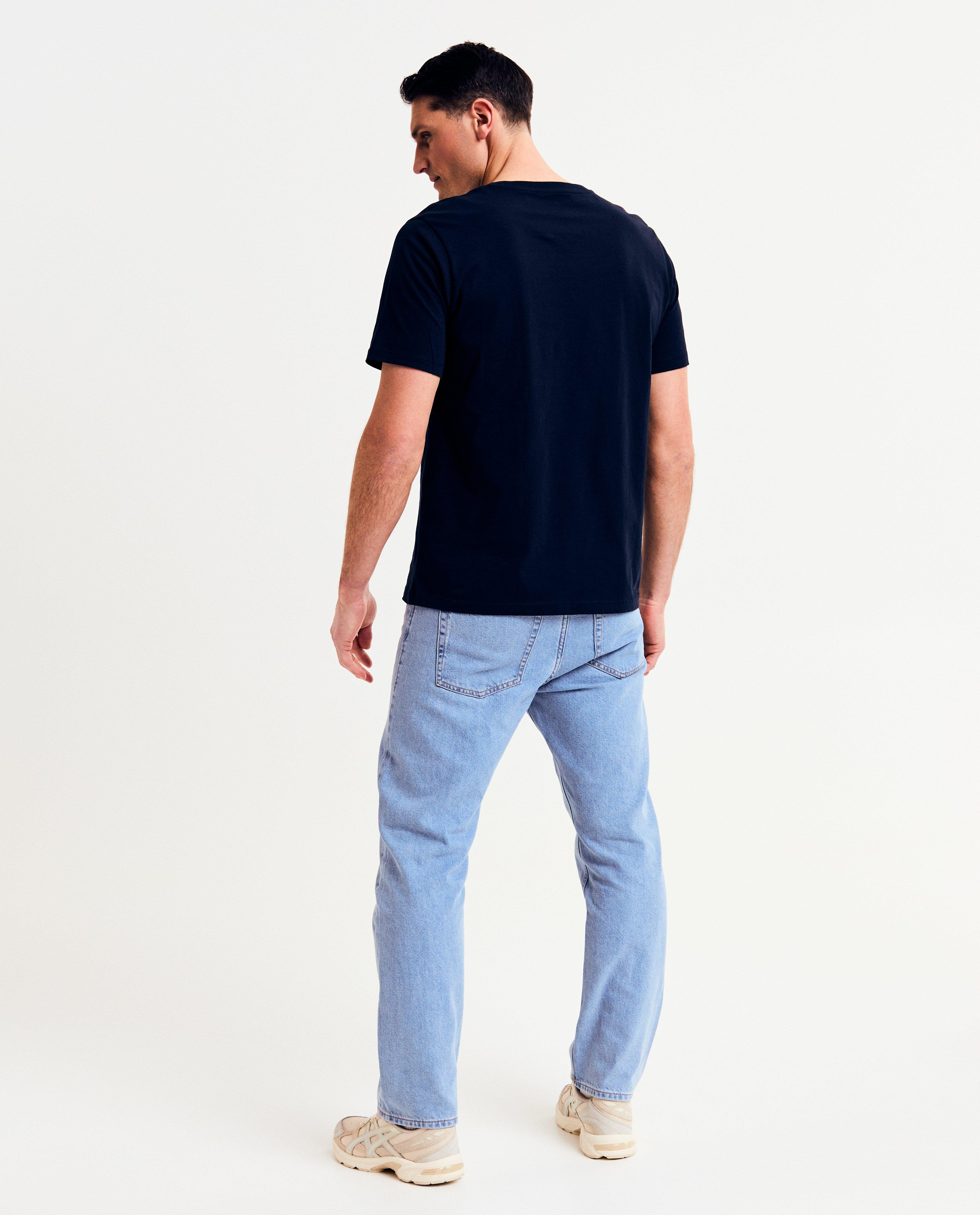 JJ Rebel T-shirt med tryck mörkblå