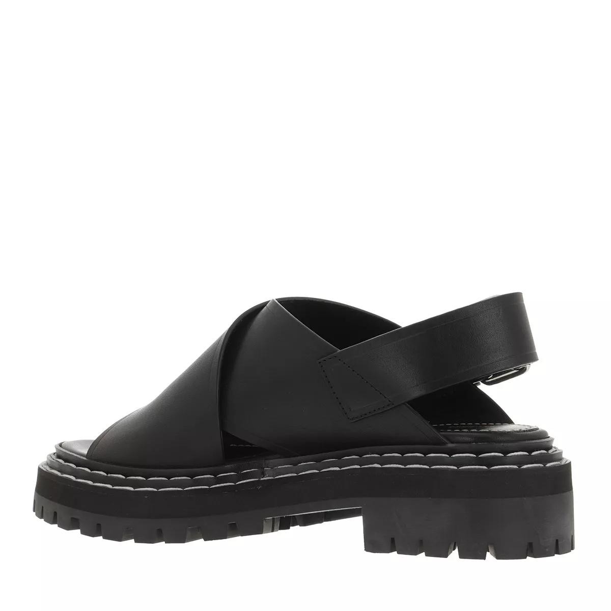 PROENZA SCHOULER Klassische Sandalen schwarz Sandale