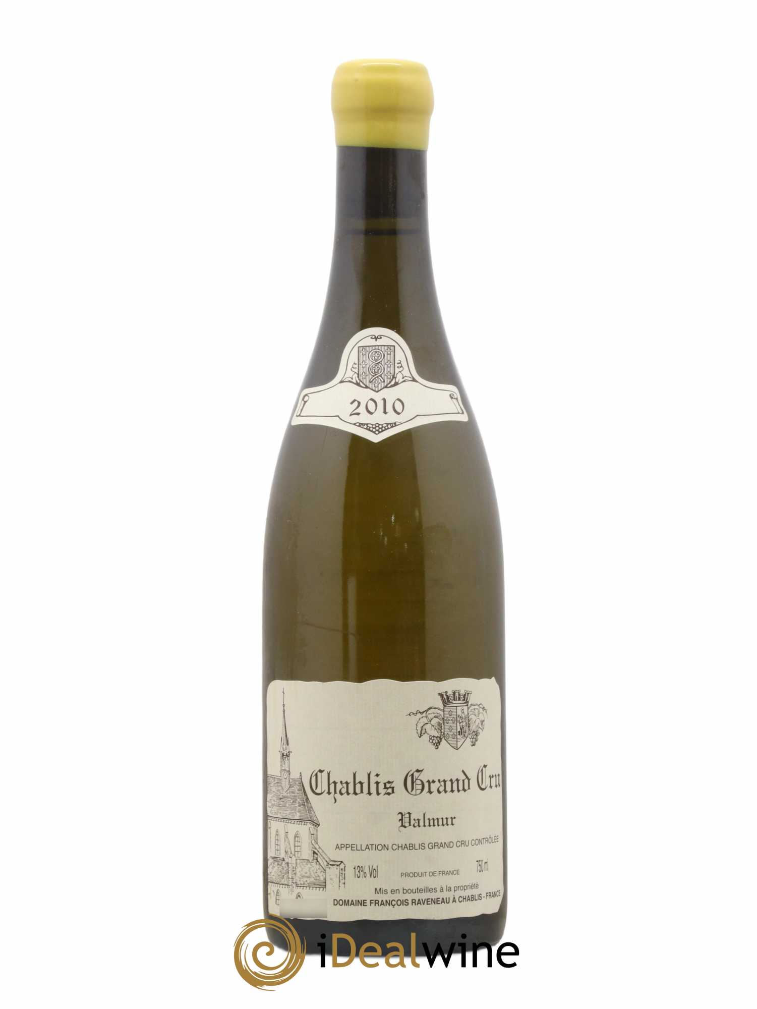 Chablis Grand Cru Valmur Raveneau (Domaine)  2010 - Lot de 1 Bouteille