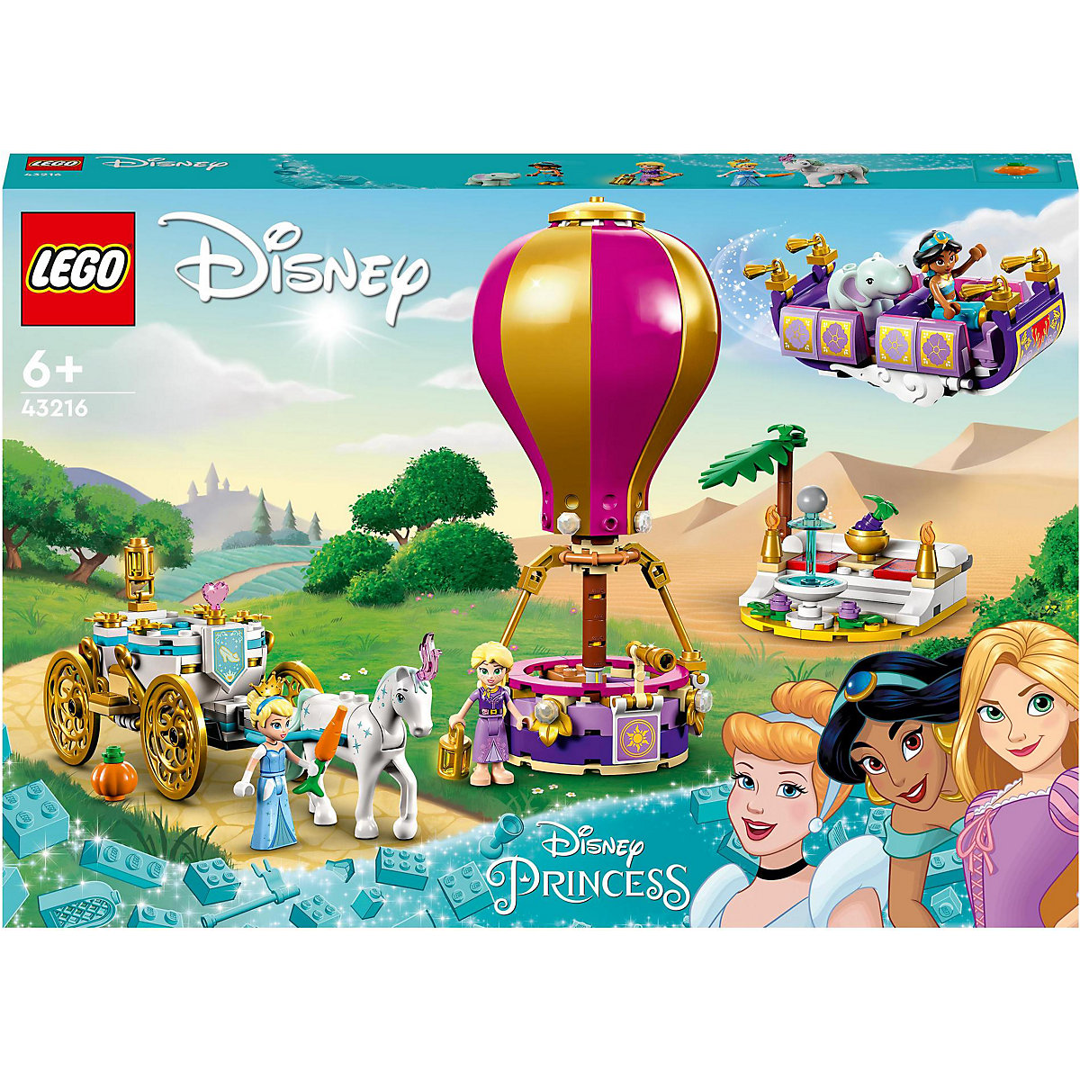 LEGO®   43216 Prinzessinnen auf magischer Reise