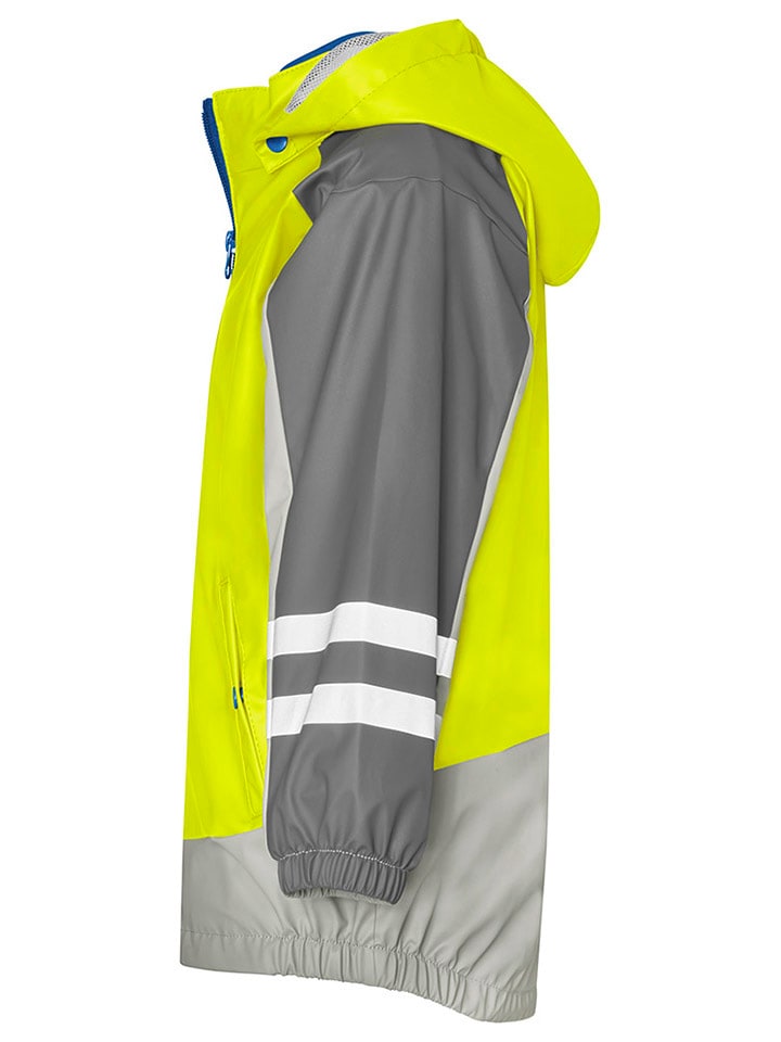 Playshoes Regenjacke 3in1 in Gelb/ Grau günstig kaufen