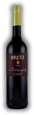 Ernst Bretz, Bechtolsheimer Petersberg, Saint Laurent Barrique gereift, Qualitätswein, trocken, 2020, Rheinhessen  Ernst Bretz, Bechtolsheimer Petersberg, Saint Laurent Barrique gereift, Qualitätswein, trocken, 2020, Rheinhessen  Eine alte deutsche R