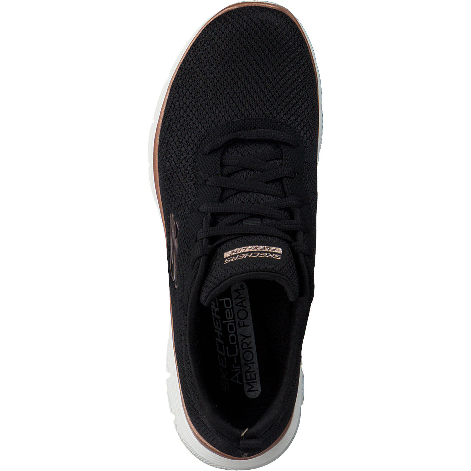 Skechers 149303, Sneakers Low, Damen, BKRG Schwarz