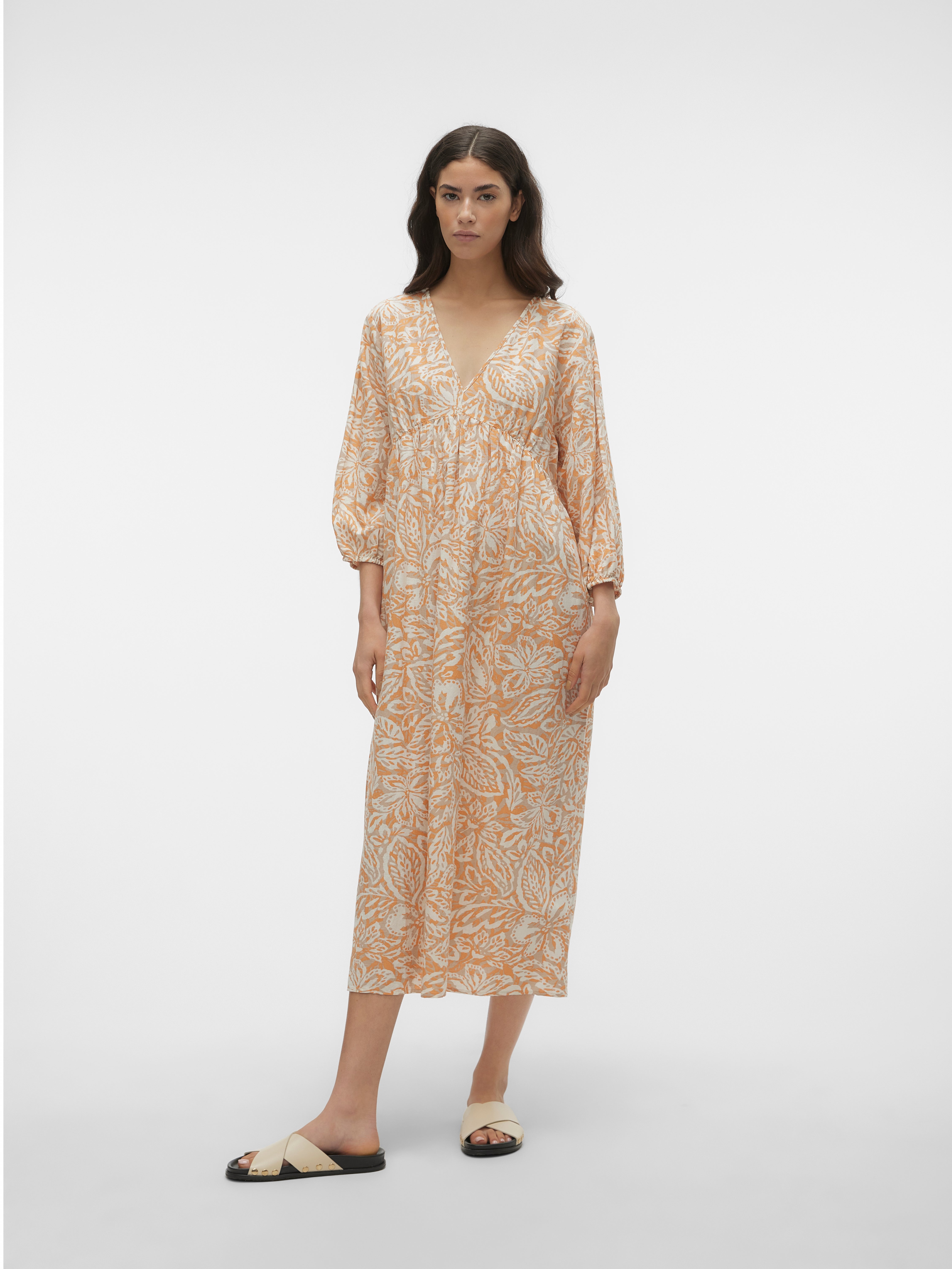 VMNETHE Langes Kleid