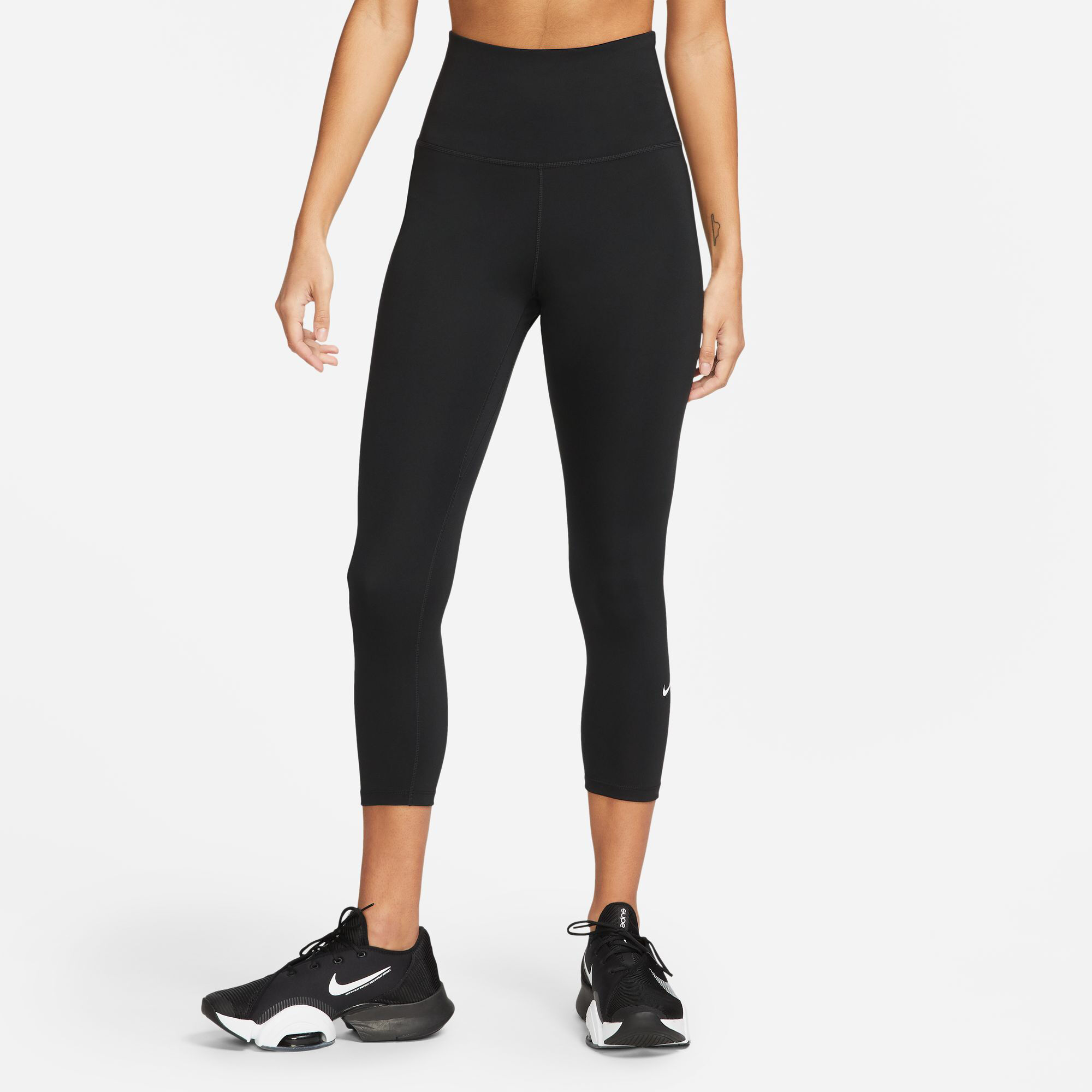 Dri-Fit One High-Rise Crop Tight Damen - Schwarz