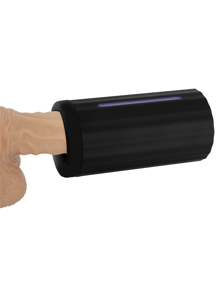 Rebel Masturbator Blow Job Masturbator with 3 Functions in schwarz günstig kaufen 14,3 cm