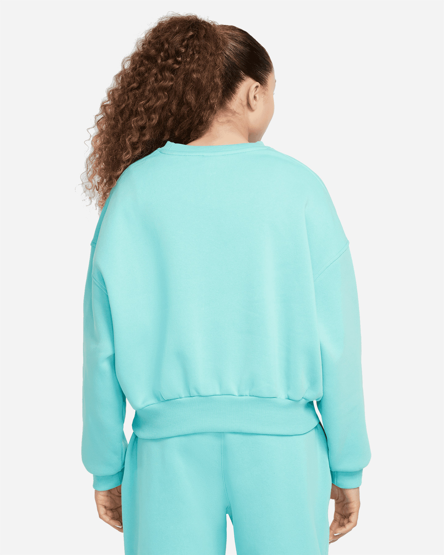 Felpa Nike Crop Varsity Logo Jr FZ5566-010