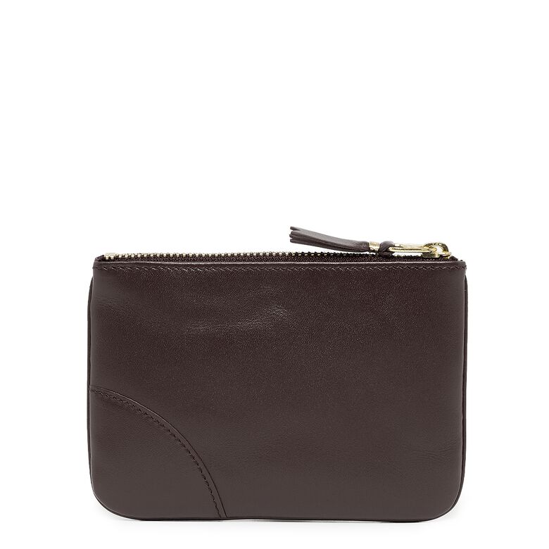 Comme des Garcons Wallet Classic Leather Line brown