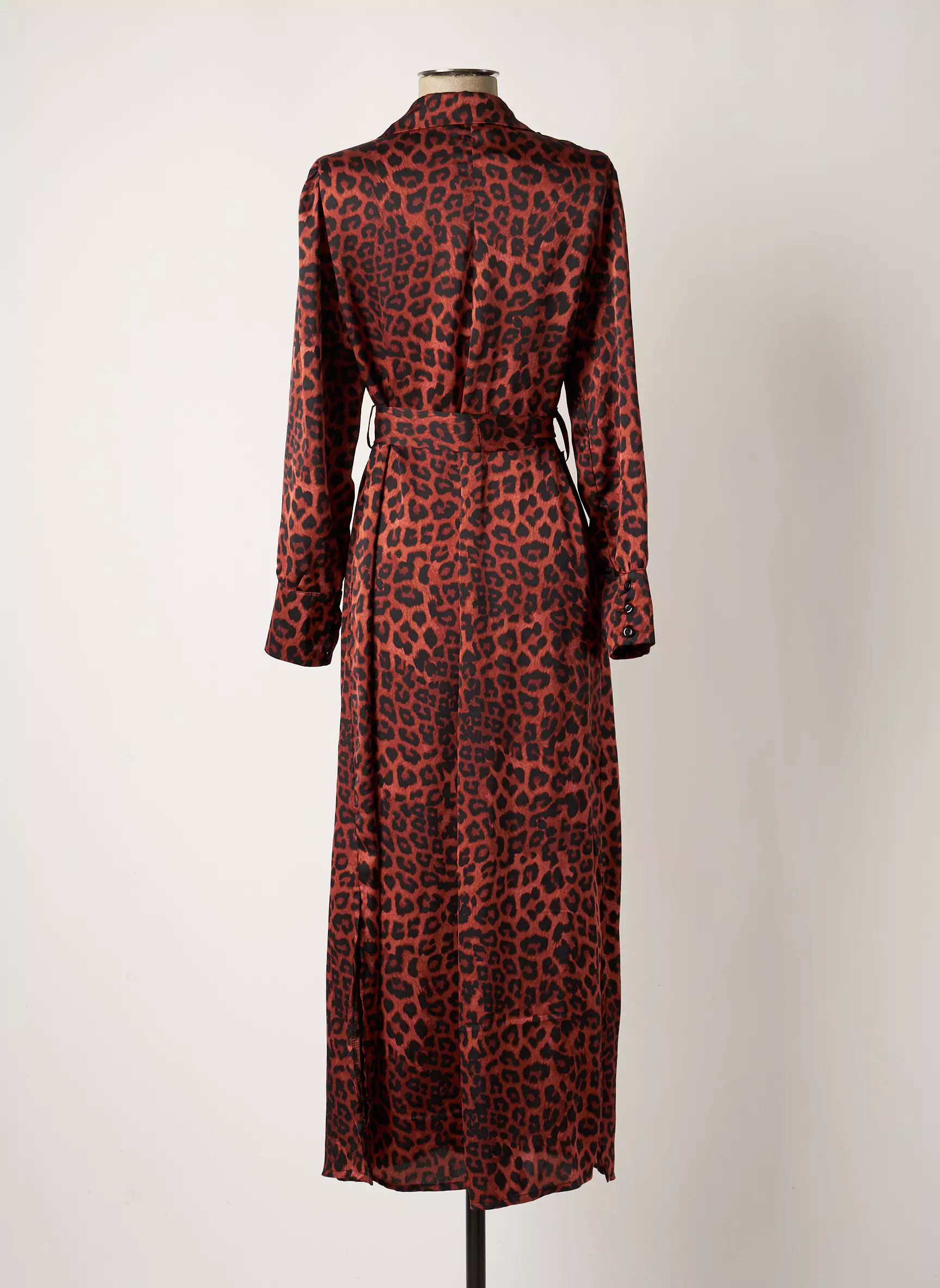 Miss Tic Robes Longues Femme couleur marron