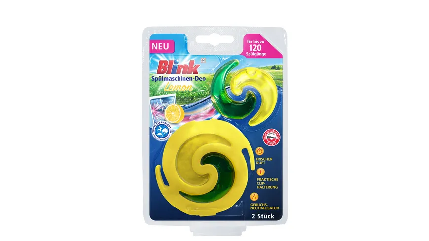 Blink Spülmaschinen Deo Lemon