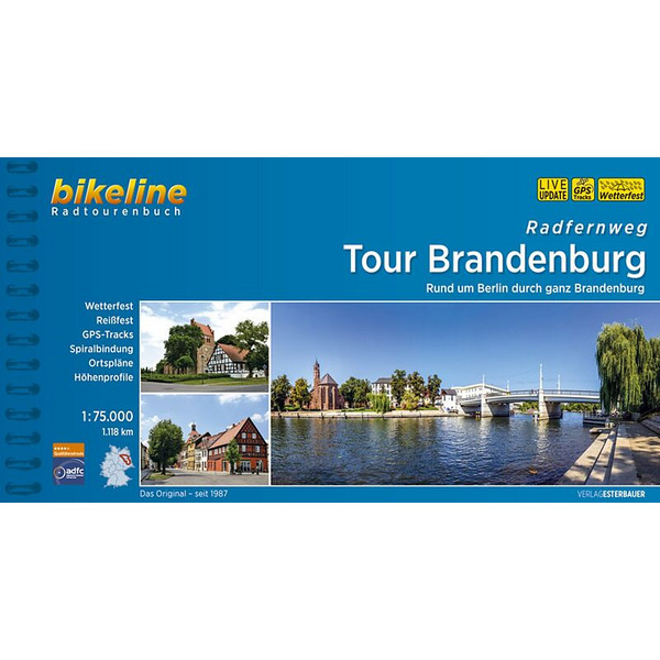 RADFERNWEG TOUR BRANDENBURG - Radwanderführer
