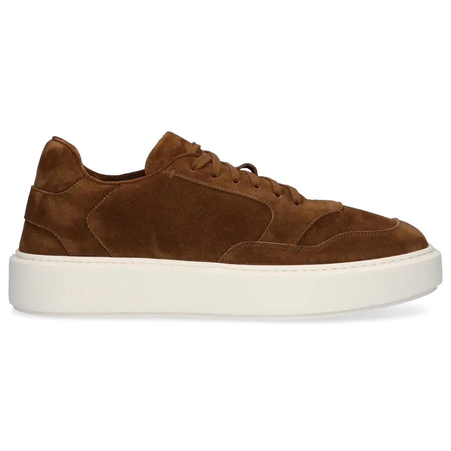 Henderson - Sneaker low PERSEO Veloursleder - braun