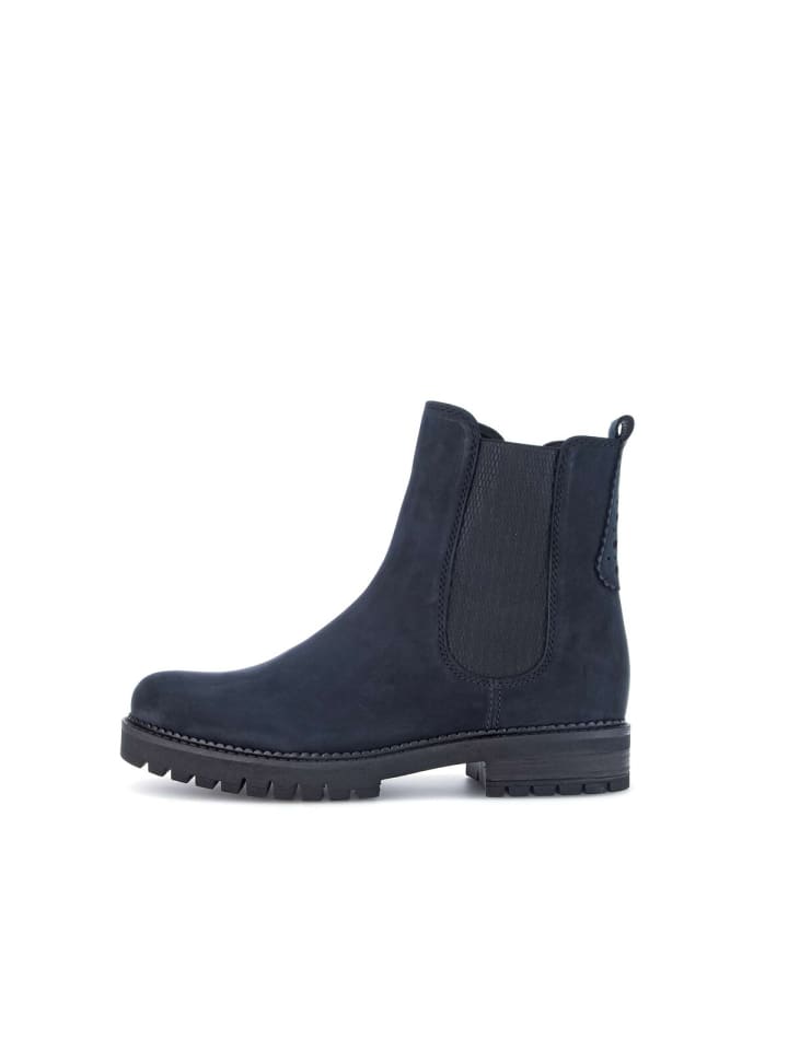 Gabor Comfort Chelsea Boots in blau günstig kaufen