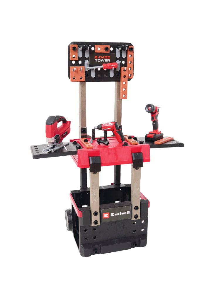 Happy People Einhell KIDS E-Case Kinder Werkbank (110 Teile) in mehrfarbig günstig kaufen onesize