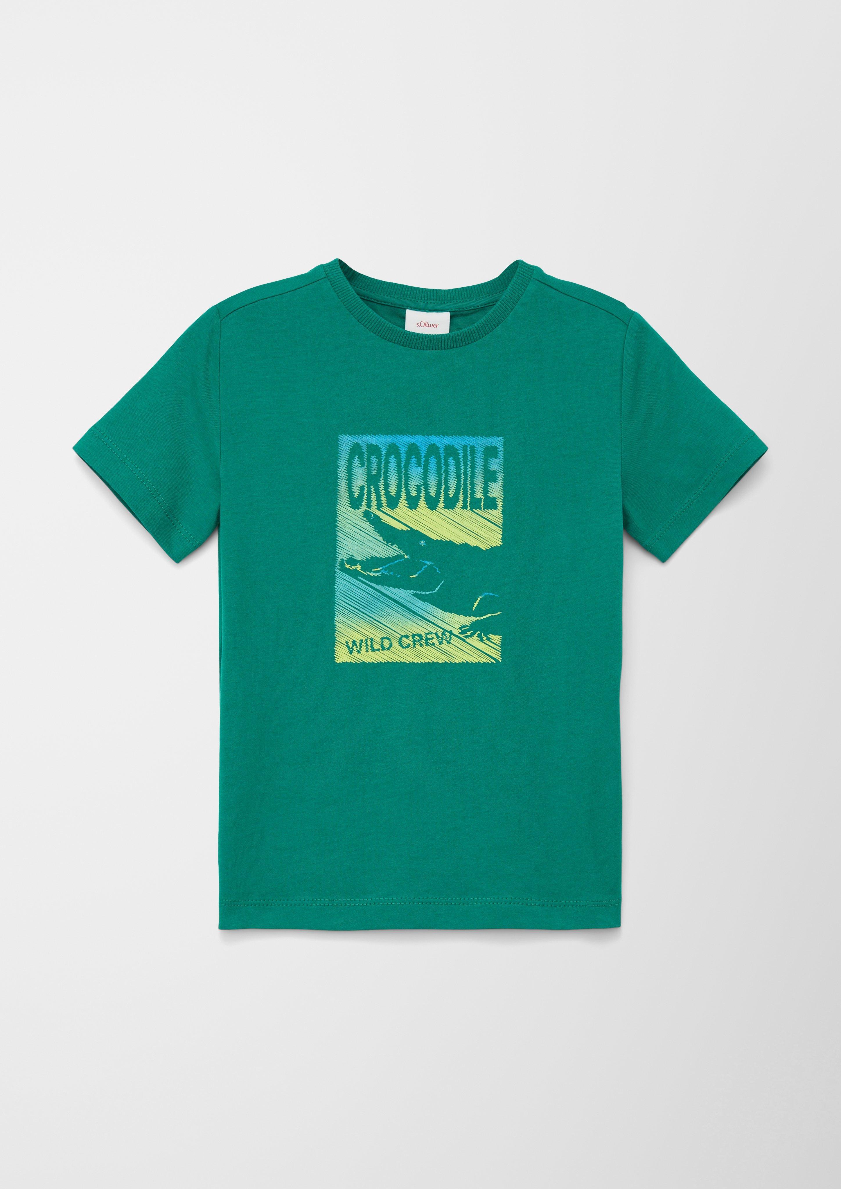T-Shirt mit Frontprint  2130643-7681