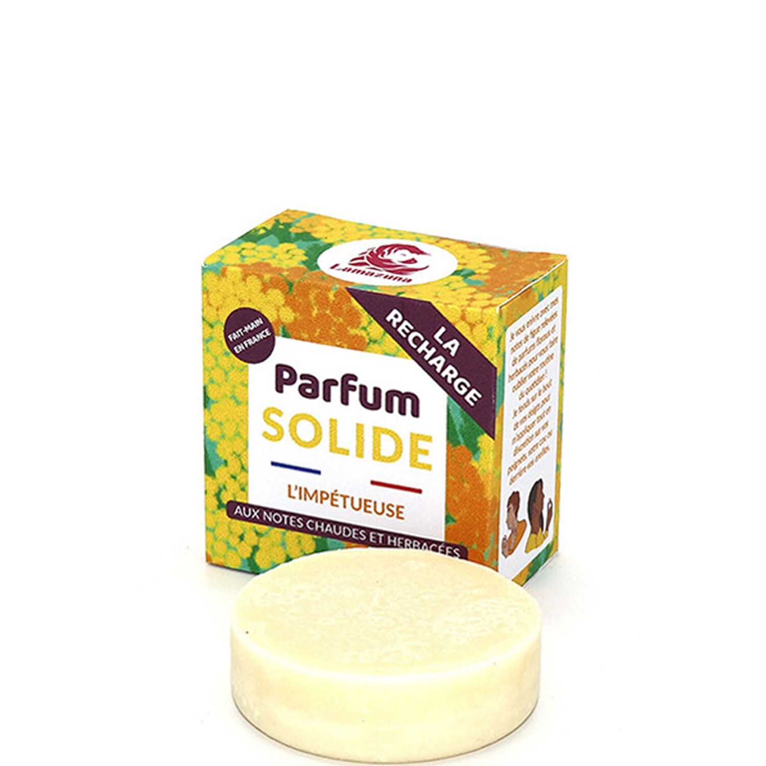 Lamazuna L'Impétueuse Recharge parfum solide