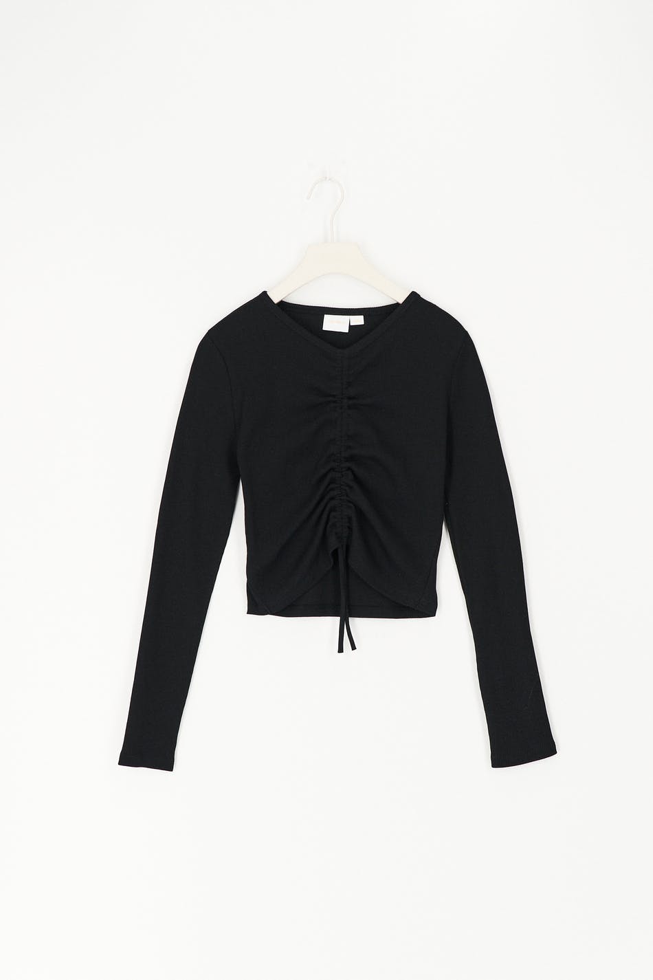 Y front drawstring top
