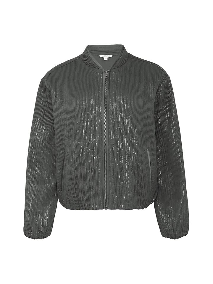 comma Blouson in Anthrazit günstig kaufen